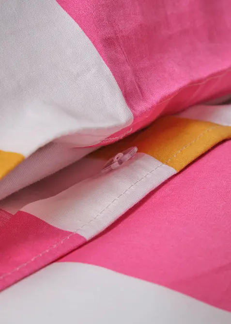 Sengesett i percale med stripem&oslash;nster, bonprix