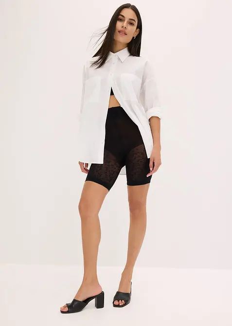 Sykkelshorts med "anti gnisse"-effekt og komfortlinning 50 DEN, bonprix