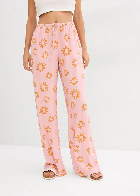 Slip on-bukse av myk viskose, bonprix