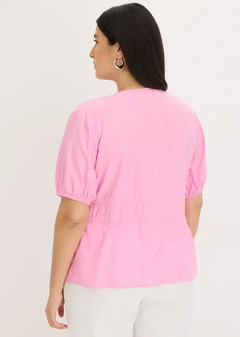 Bluse med sl&oslash;yfer, bonprix