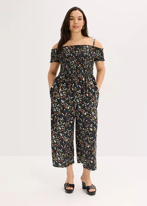 Jumpsuit i jerseykrepp, bonprix