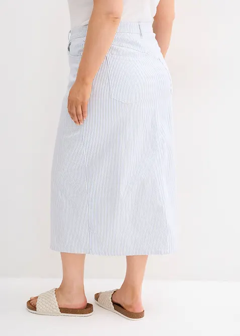 Jeansskj&oslash;rt, bonprix