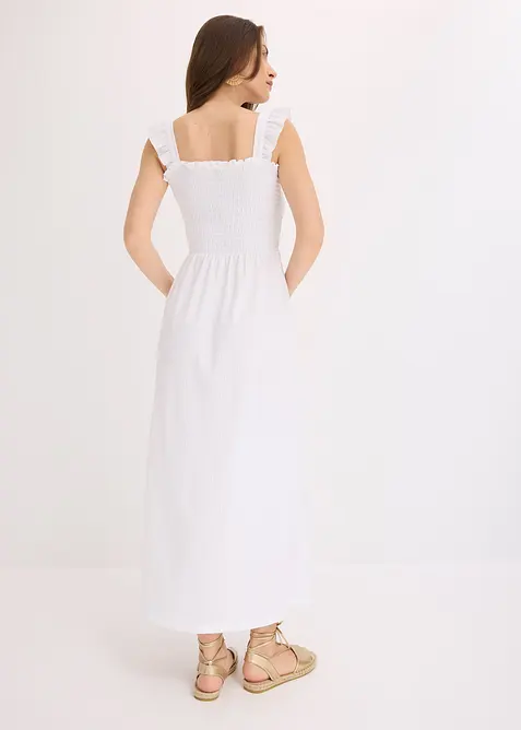 Jerseykjole med vaffels&oslash;m, bonprix