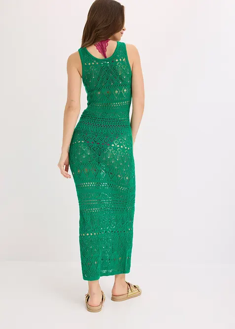 Maxikjole i heklet stil, bonprix