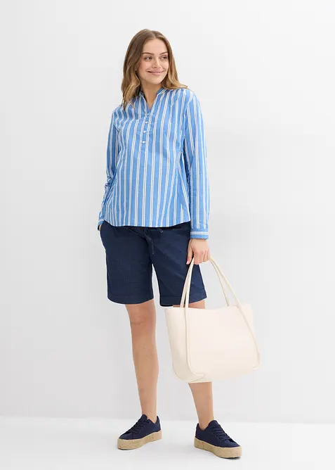 Mammashorts i lett denim med stretch, bonprix