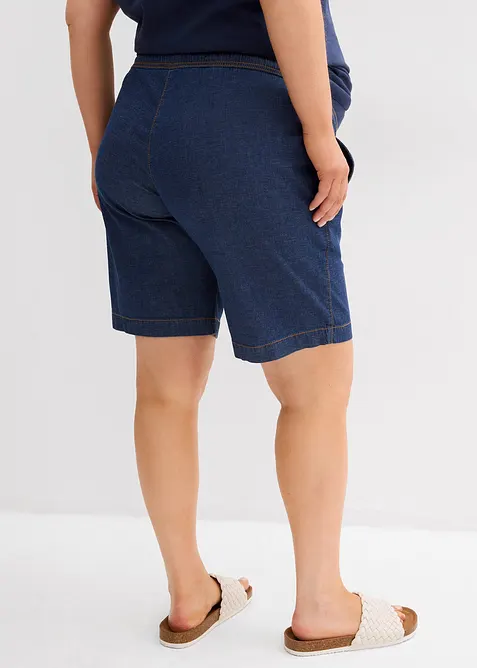 Mammashorts i lett denim med stretch, bonprix