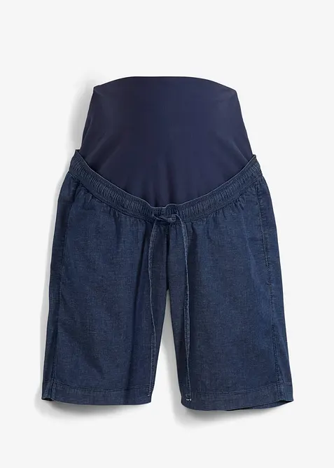 Mammashorts i lett denim med stretch, bonprix