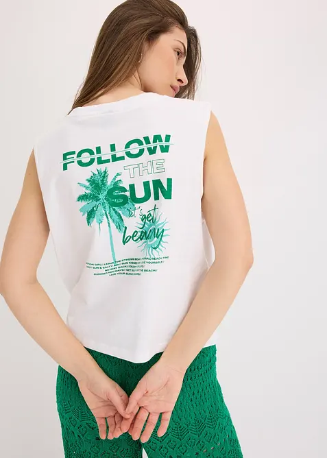 Topp i 100% bomull, bonprix