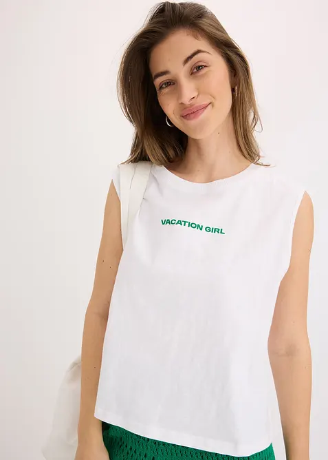 Topp i 100% bomull, bonprix