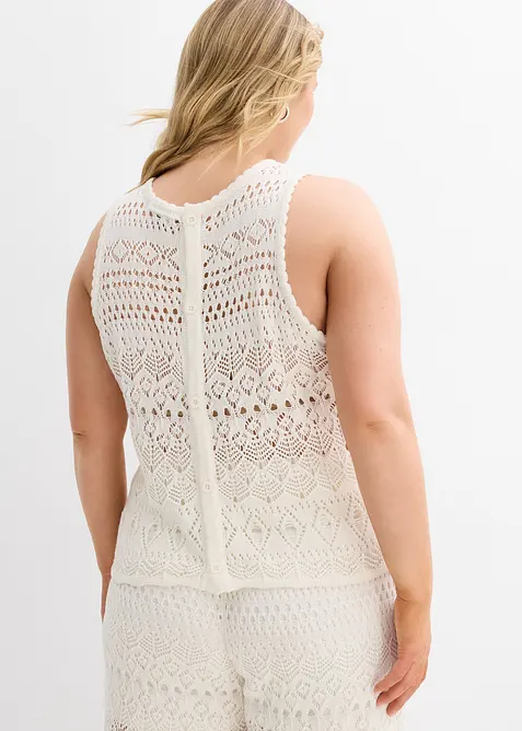 Topp hullbroderimønster, bonprix