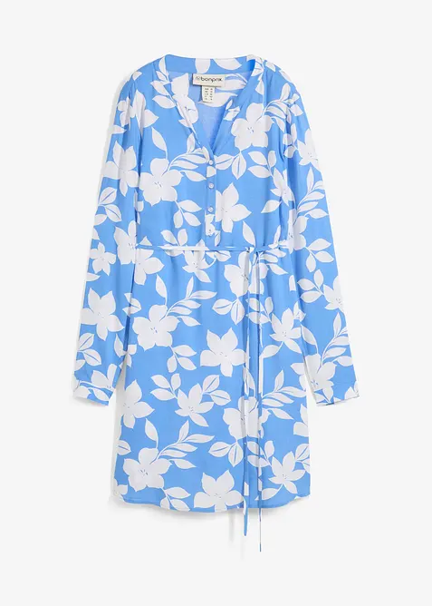 2-i-1-mamma- og ammekjole i skjortekjole-modell av lett viskose, bonprix