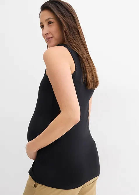 Mammatopper i bomull (2-pack), bonprix