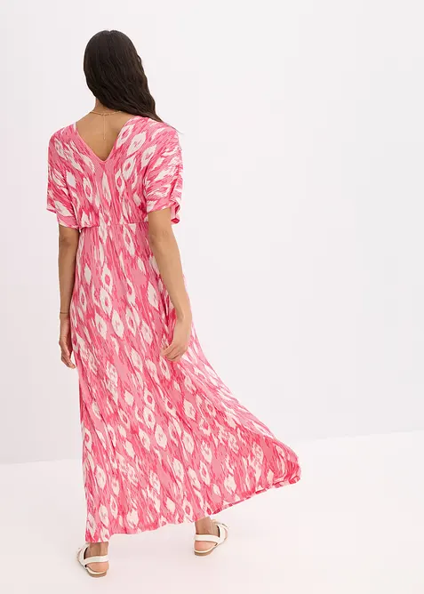 Maxikjole i myk viskosemiks, bonprix