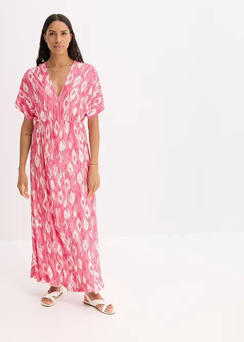 Maxikjole i myk viskosemiks, bonprix