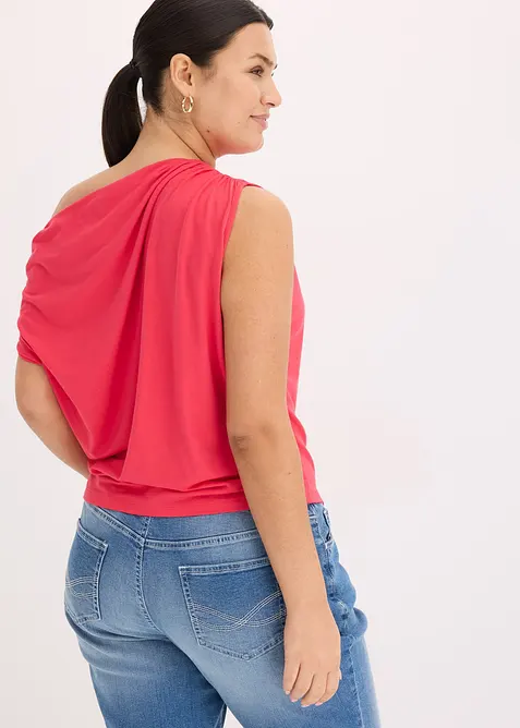 Topp med asymmetrisk utringning, bonprix