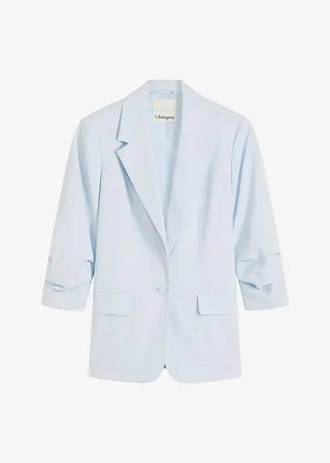 Blazer i viskose og ledig modell med 3/4-lange ermer, bonprix