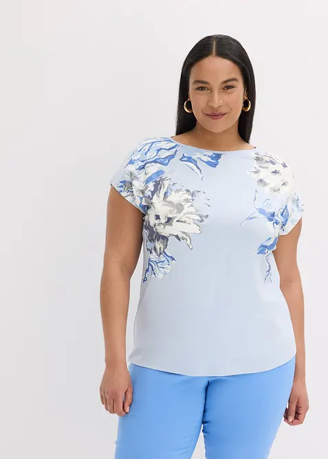 Topp med lave skuldersømmer, bonprix