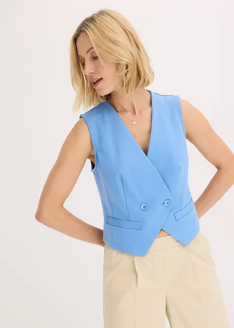 Dressvest i jersey, bonprix