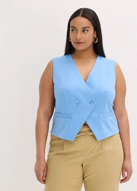 Dressvest i jersey, bonprix