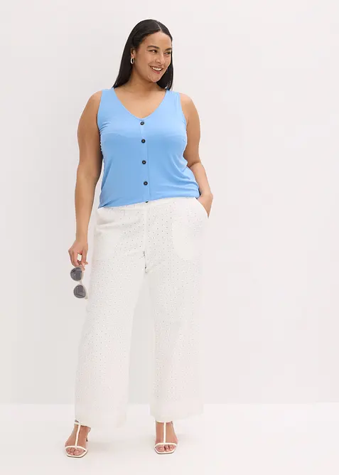 Topp med knappestolpe, bonprix