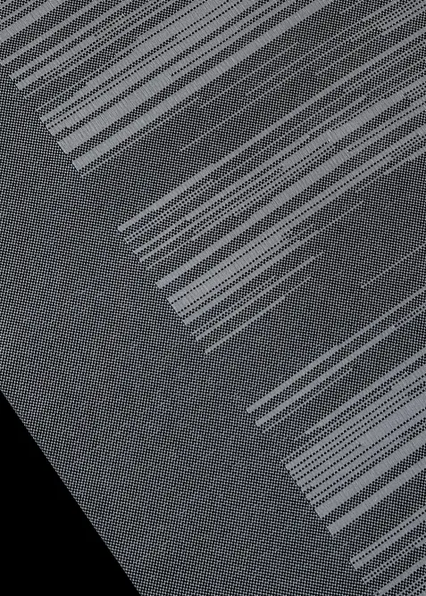 Panelgardin med tverrstriper (1-pack), bonprix