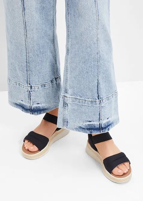 Slip-on sandal med kilehæl fra Skechers, Skechers