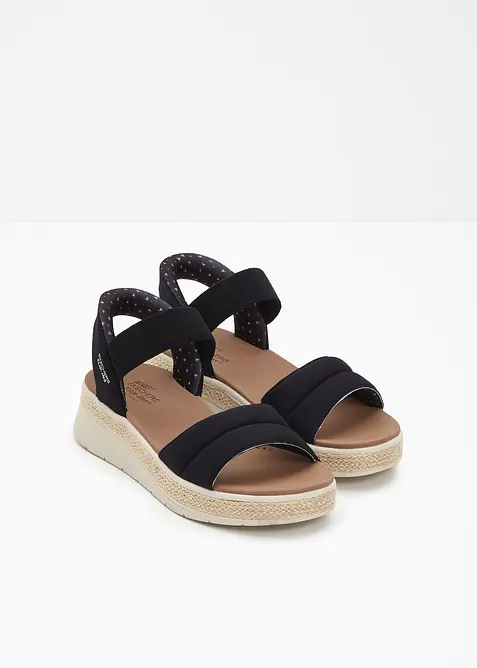 Slip-on sandal med kilehæl fra Skechers, Skechers