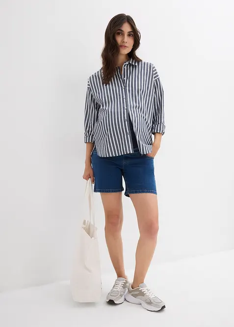 Mammashorts av bomull-stretchdenim, bonprix