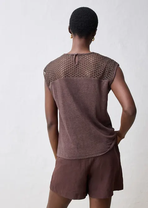 Topp i 100% lin, bonprix