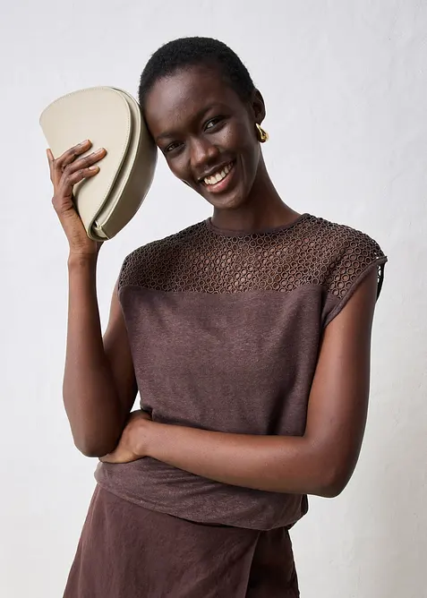 Topp i 100% lin, bonprix