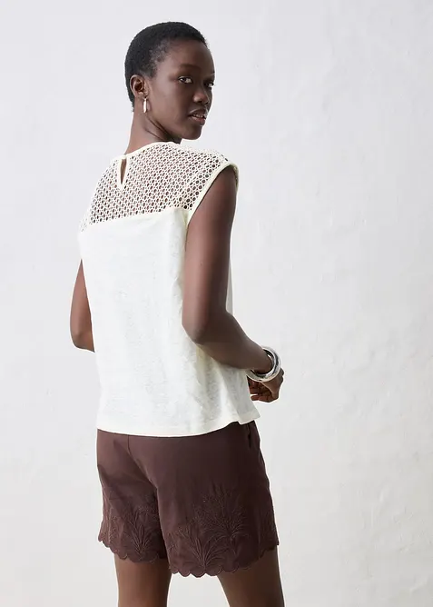 Topp i 100% lin, bonprix