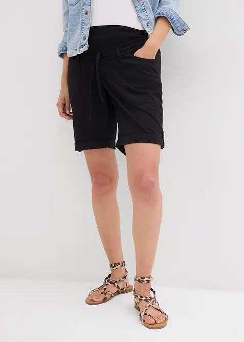 2-i-1-mamma-bermudashorts og shorts med oppbrett, bonprix