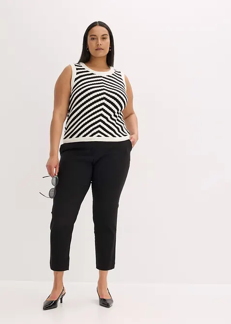 Strikket topp, bonprix