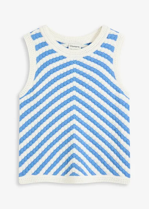 Strikket topp, bonprix