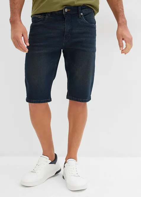 Bermudashorts i denim med stretch, Slim Fit, bonprix