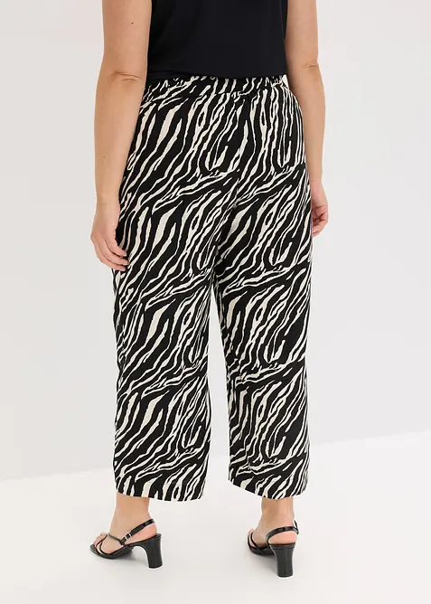 Pull on-bukse i viskose, bonprix