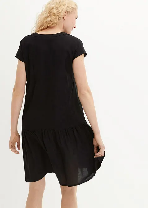 Tunikakjole i lett viskose, bonprix