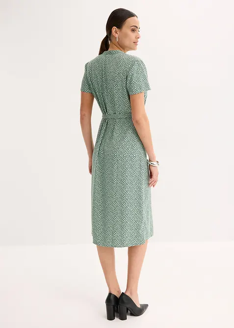 Blusekjole med prikker, bonprix