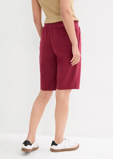 Sweat bermudashorts i 100% bomull, bonprix