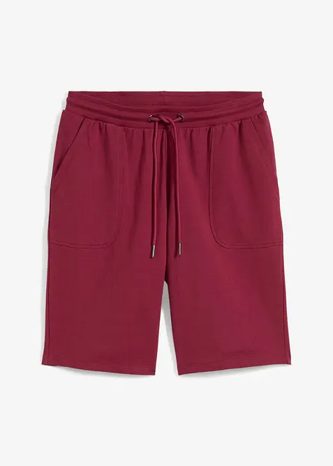 Sweat bermudashorts i 100% bomull, bonprix
