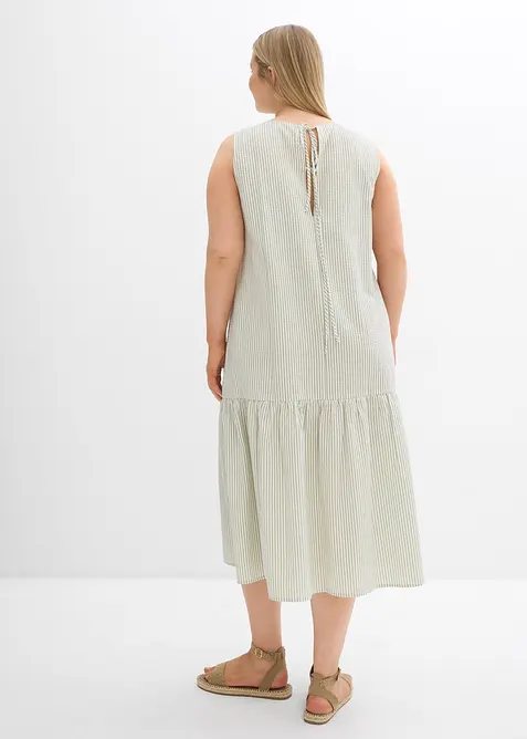 Midikjole i A-fasong, bonprix