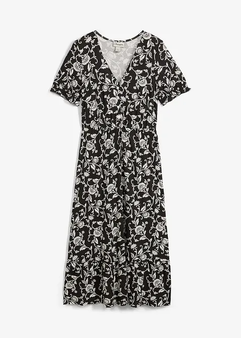 Jerseykjole i lett viskose, bonprix