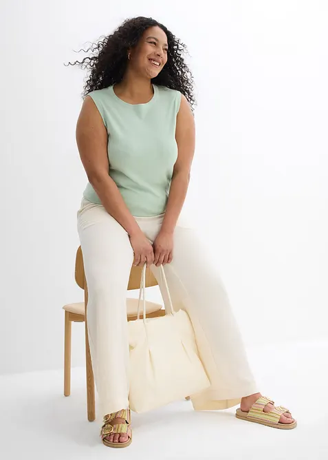 Strikket topp, bonprix