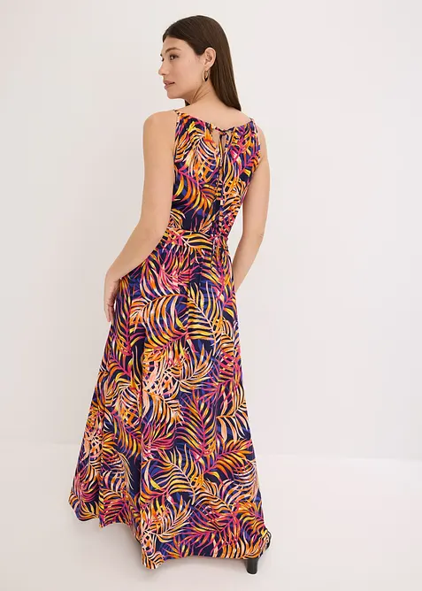 Jerseykjole med trykt m&oslash;nster, bonprix