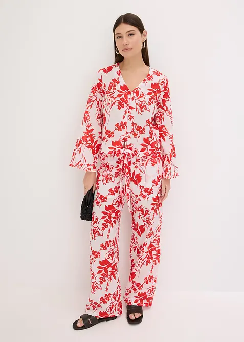 Bluse i 100% bomull, bonprix