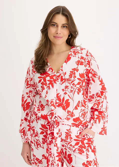 Bluse i 100% bomull, bonprix