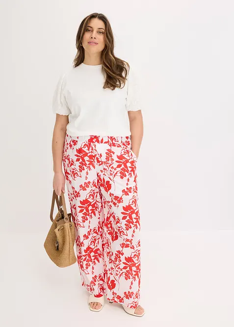 Bukse i 100% bomull, bonprix