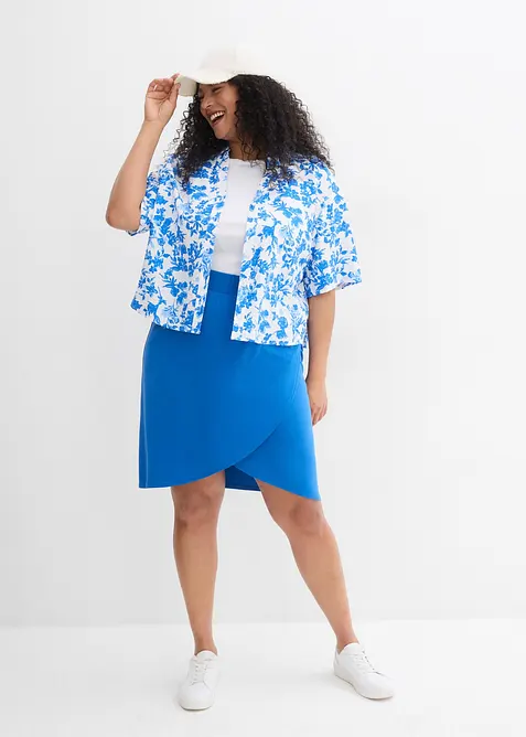 Jerseyskj&oslash;rt i lett viskosemisk, bonprix