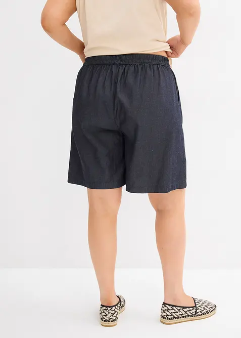 Pull on-shorts med kjølende lin, bonprix