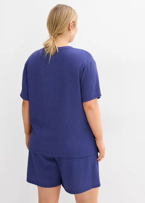 Topp i lett strukturert krepp, bonprix